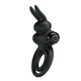 Anillo Pretty Love Bunny Black