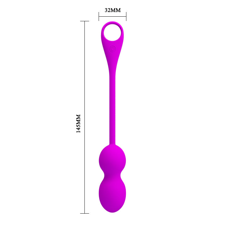 Vibrador Bolas Vaginales con APP Elvira Purple-Juguetes-Sexo Sentido-SexoSentido