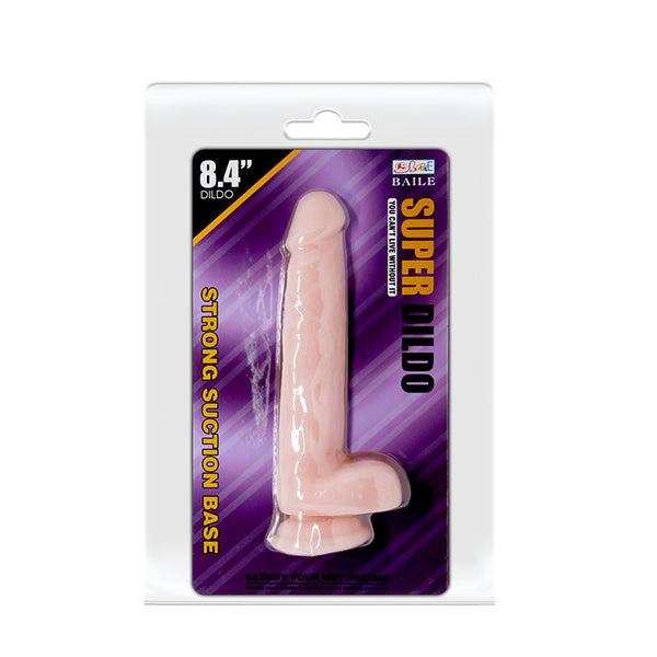 Masturbador Realista Superdildo 8.4" (21.5 cm)-Juguetes-Sexo Sentido-SexoSentido