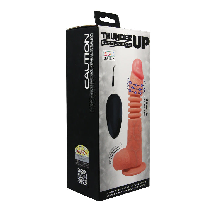 Vibrador Realista Thunder con Rotación-Juguetes-Sexo Sentido-SexoSentido