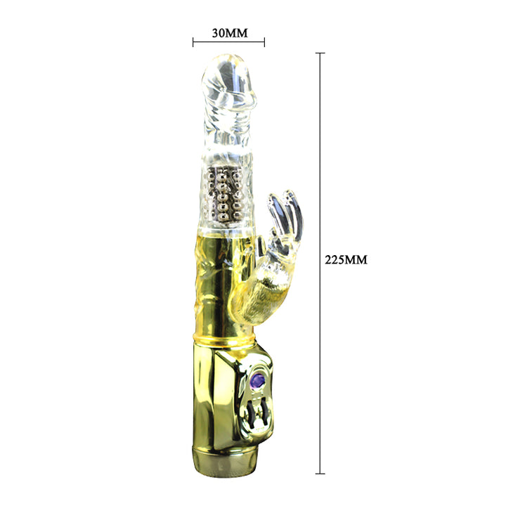 Vibrador Multifunciones Gold Lover-Juguetes-Sexo Sentido-SexoSentido