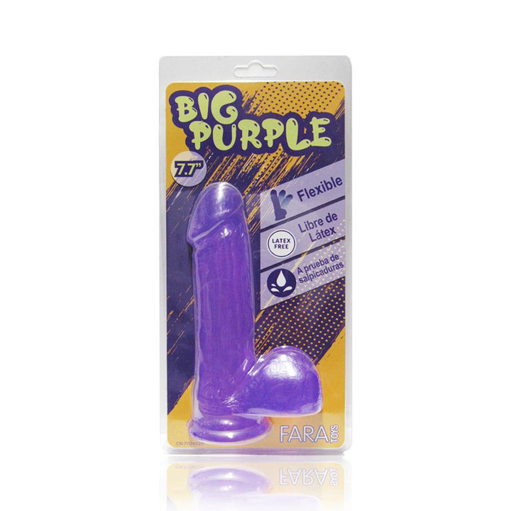 Dildo Realista Big Purple-Juguetes-Sexo Sentido-SexoSentido