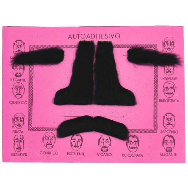 Kit de cejas, patilla y bigote para disfraz-Disfraces-Sexo Sentido-SexoSentido