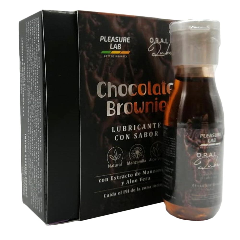 Lubricante Chocolate Brownie Pleasure Lab-Cosméticos-Sexo Sentido-SexoSentido