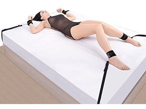 Kit Amarres para la Cama Fetish Deluxe-Juguetes-Sexo Sentido-SexoSentido