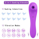 Succionador Vibrador Sucking Dual-Juguetes-Sexo Sentido-SexoSentido