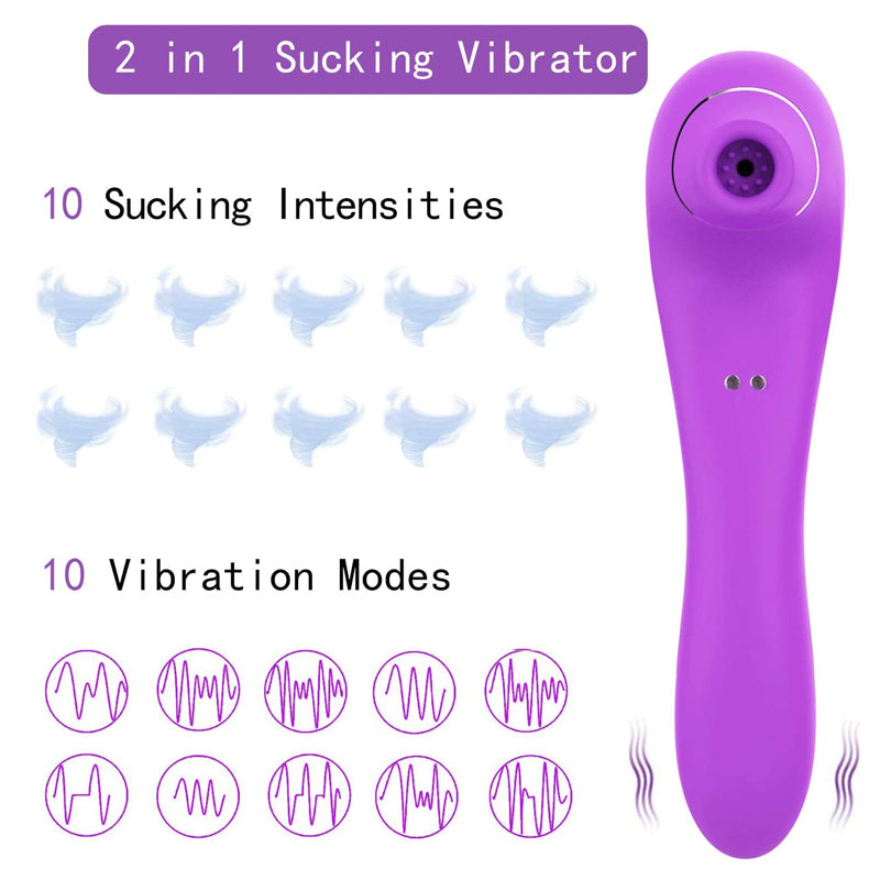 Succionador Vibrador Sucking Dual-Juguetes-Sexo Sentido-SexoSentido