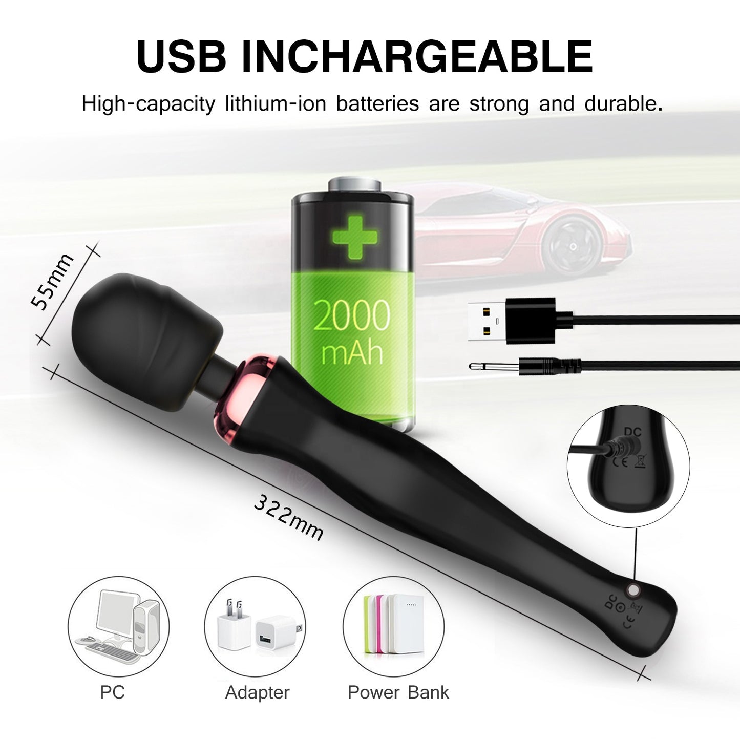 Vibrador Wand Deluxe Winyi Oscar-Juguetes-Sexo Sentido-SexoSentido