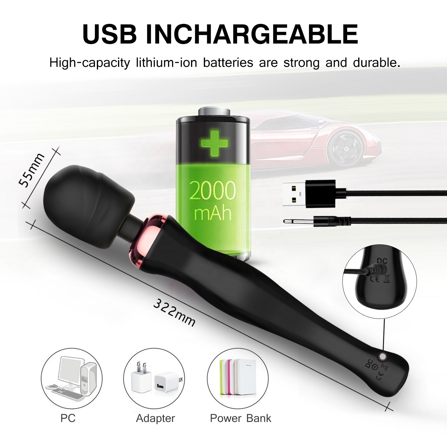 Vibrador Wand Deluxe Winyi Oscar-Juguetes-Sexo Sentido-SexoSentido