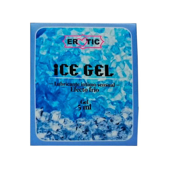 Sachet Lubricante Ice Gel Sabor a Menta 5ml-Cosméticos-Sexo Sentido-SexoSentido