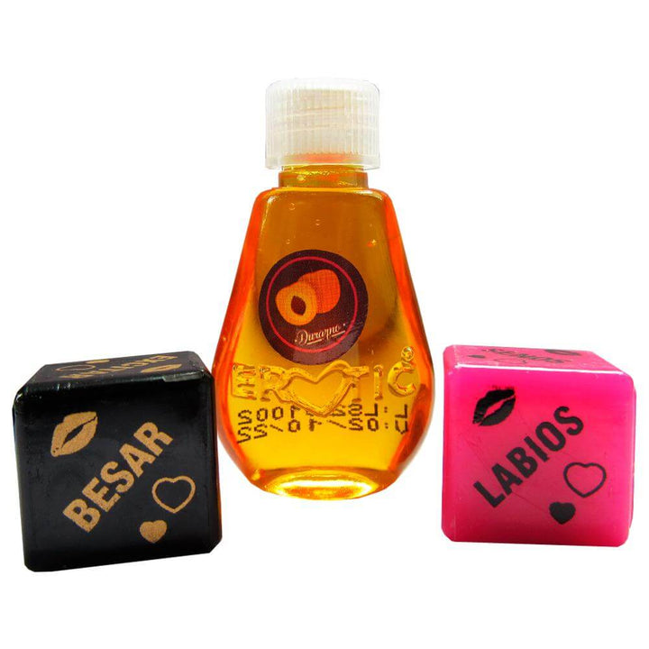 Lubricante Caliente Erotic 13ml con Dados-Cosméticos-Sexo Sentido-SexoSentido