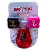 Lubricante Caliente Erotic 13ml con Dados-Cosméticos-Sexo Sentido-SexoSentido