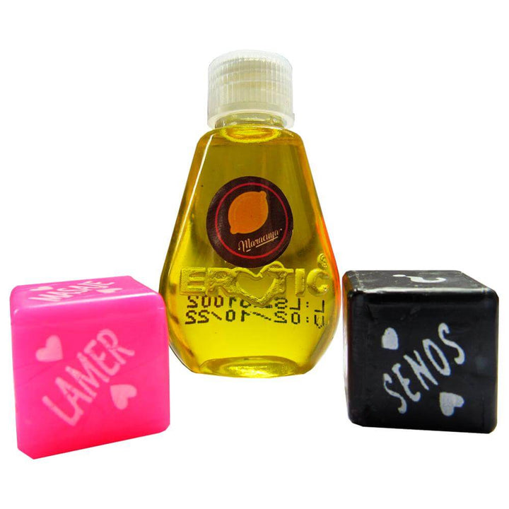 Lubricante Caliente Erotic 13ml con Dados-Cosméticos-Sexo Sentido-SexoSentido