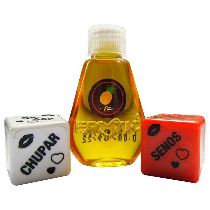 Lubricante Caliente Erotic 13ml con Dados-Cosméticos-Sexo Sentido-SexoSentido