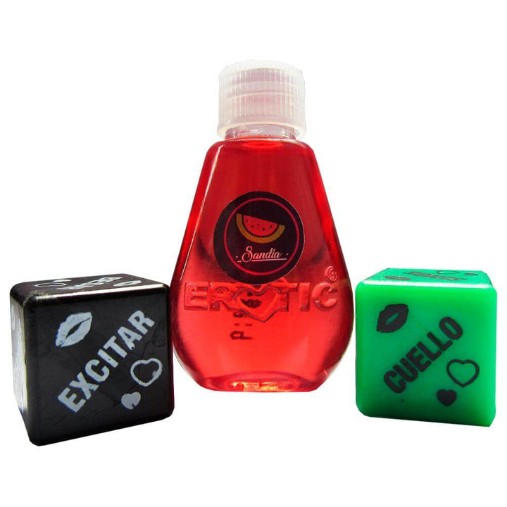 Lubricante Caliente Erotic 13ml con Dados-Cosméticos-Sexo Sentido-SexoSentido