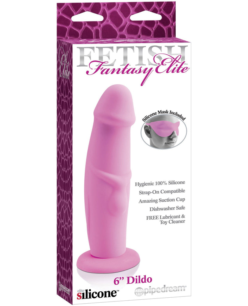 Dildo 6" Pink (15 cm)-Juguetes-Sexo Sentido-SexoSentido