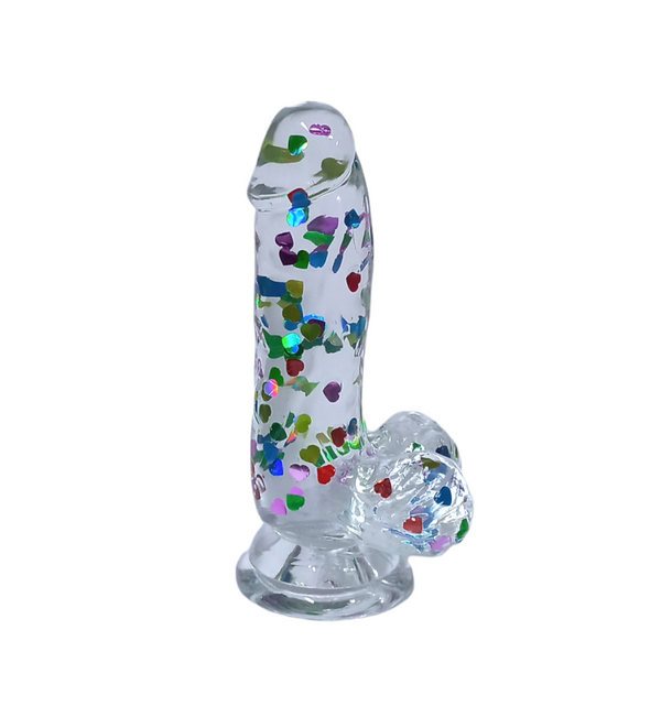 Masturbador Dildo Arcoíris-Dildo realista-Sexo Sentido-SexoSentido
