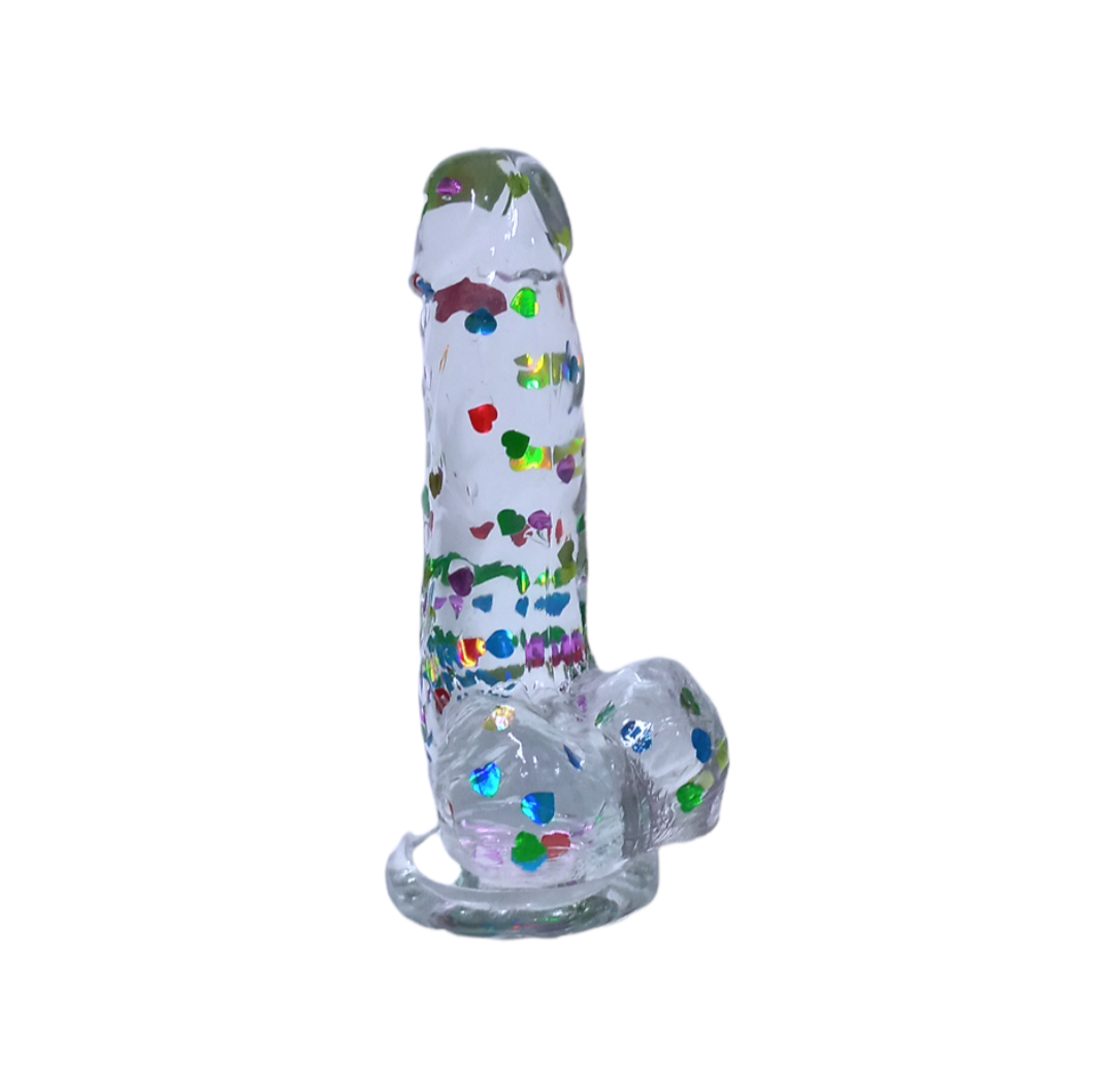 Masturbador Dildo Arcoíris-Dildo realista-Sexo Sentido-SexoSentido