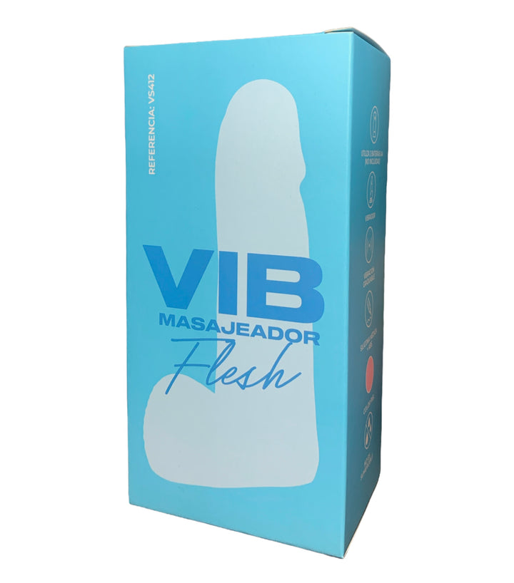 VIBRADOR MASAJEADOR FLESH VS412-Juguetes-Sexo Sentido-SexoSentido