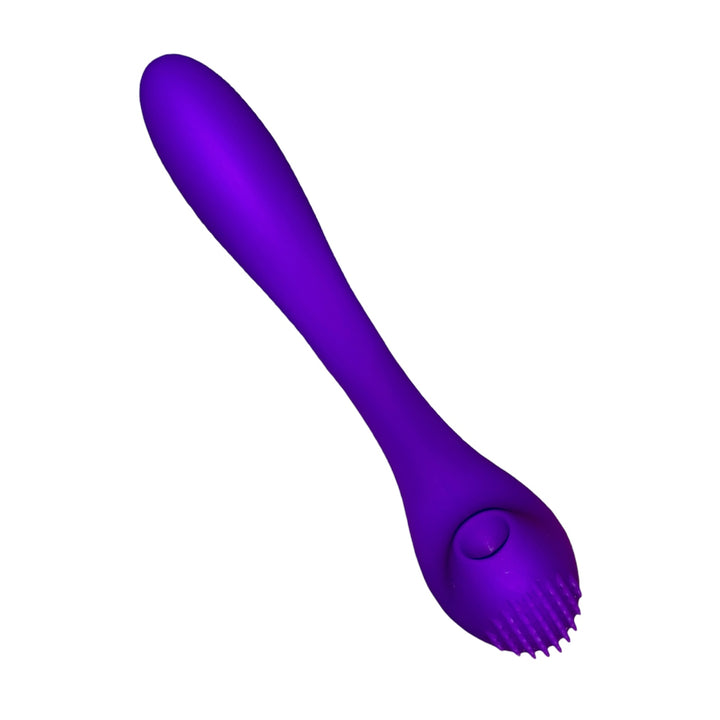 Vibrador Doble Estimulador Purple Recargable-Juguetes-Sexo Sentido-SexoSentido