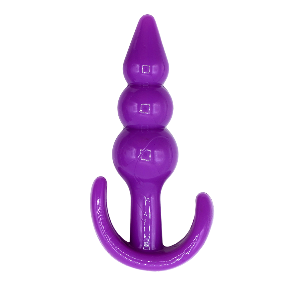 Plug Beads Anal Purple-Juguetes-Sexo Sentido-SexoSentido
