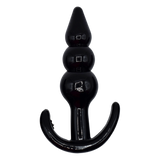 Plug Beads Anal Black-Juguetes-Sexo Sentido-SexoSentido