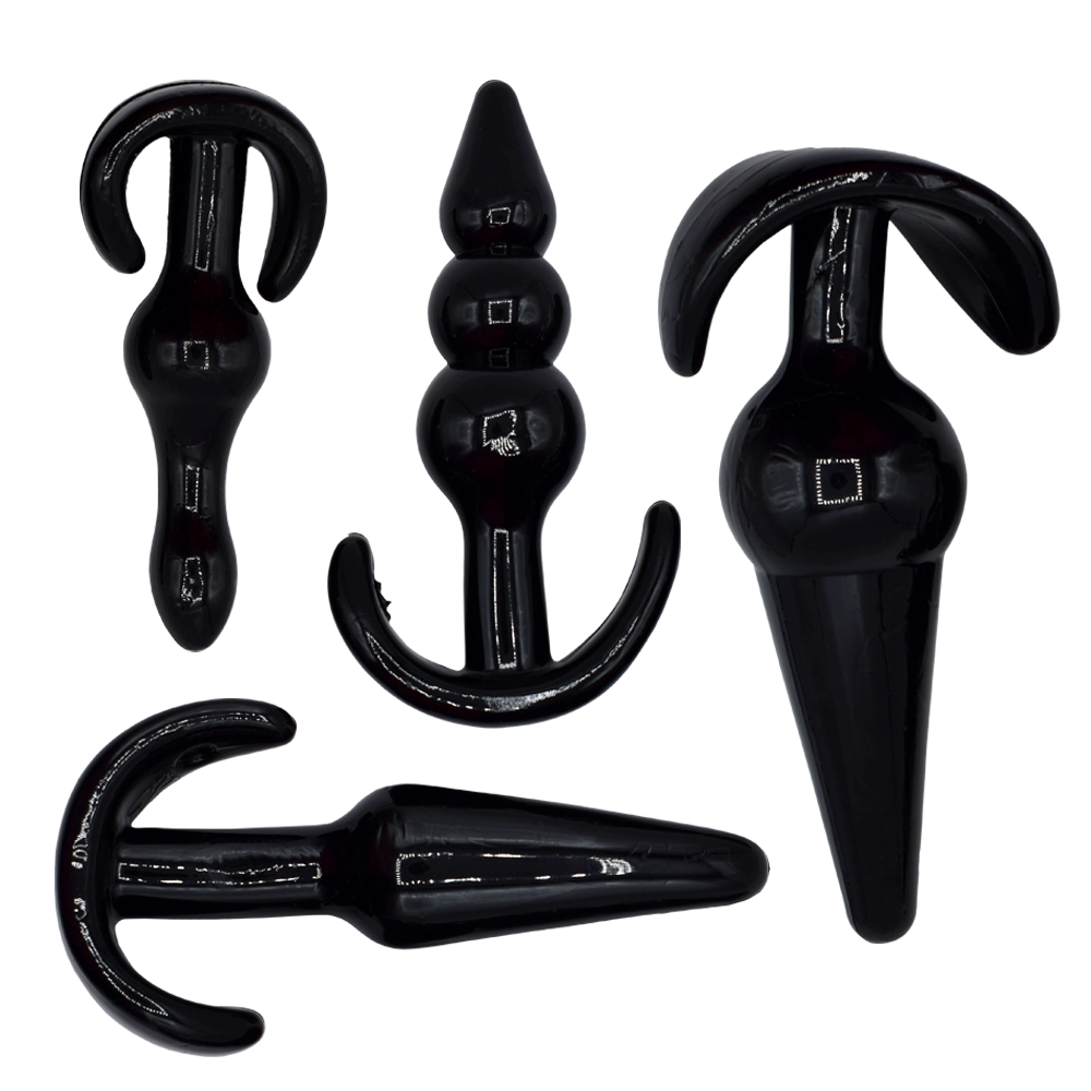 Plug Beads Anal Black-Juguetes-Sexo Sentido-SexoSentido