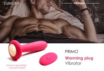 Plug Anal Vibrador Térmico Primo Svakom-Juguetes-Sexo Sentido-SexoSentido