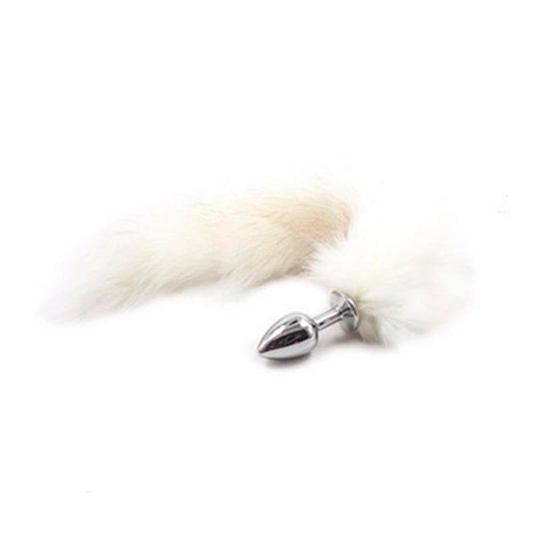 Plug Cola White Fox-Juguetes-Sexo Sentido-SexoSentido