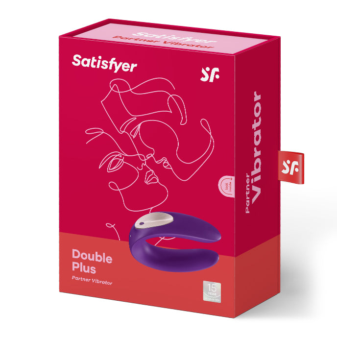 Satisfyer Double Plus Partner Vibrator-Juguetes-Sexo Sentido-SexoSentido