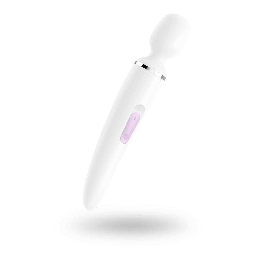 Hitachi Satisfyer Wand-er Woman Blanco-masajeador-Sexo Sentido-SexoSentido