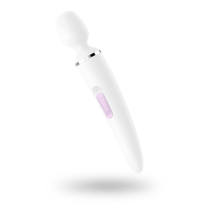 Hitachi Satisfyer Wand-er Woman Blanco-masajeador-Sexo Sentido-SexoSentido