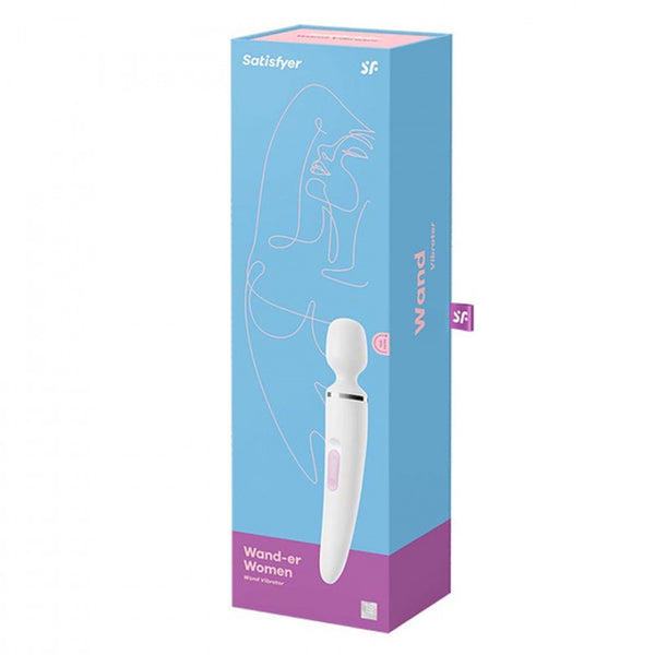 Hitachi Satisfyer Wand-er Woman Blanco-masajeador-Sexo Sentido-SexoSentido