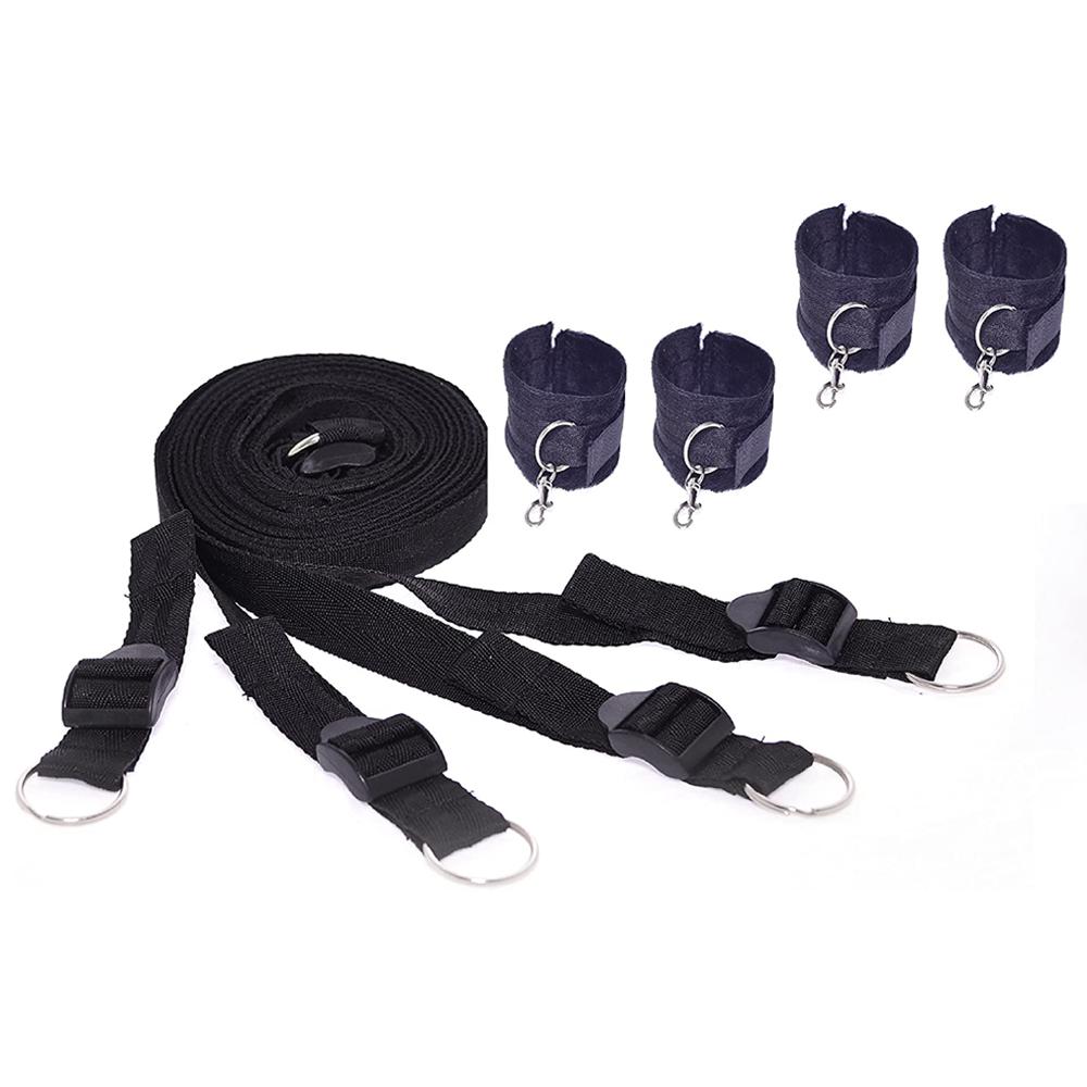 Kit Amarres para la Cama Fetish Deluxe-Juguetes-Sexo Sentido-SexoSentido