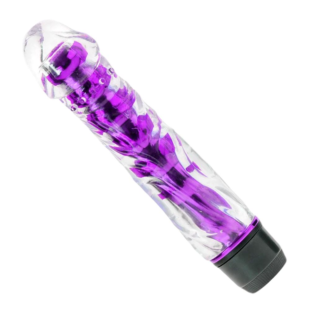 Vibrador Translucid Color Deluxe-Juguetes-Sexo Sentido-SexoSentido