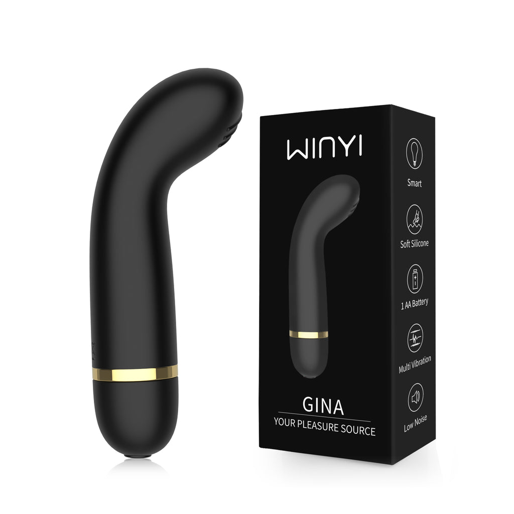 Winyi Gina Mini Vibrador Punto G-Juguetes-Sexo Sentido-SexoSentido