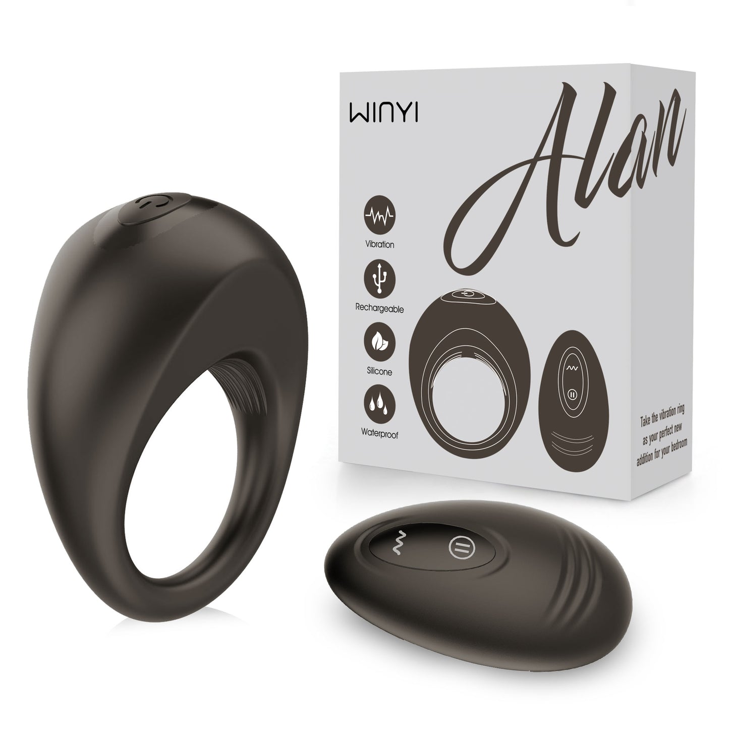 Anillo vibrador a control remoto Alan by Winyi-Juguetes-Sexo Sentido-SexoSentido