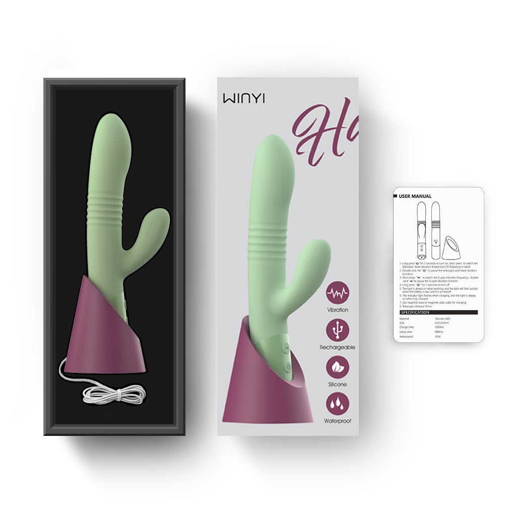 Vibrador Dual Luxury Hailey by Winyi-Sexo Sentido-SexoSentido