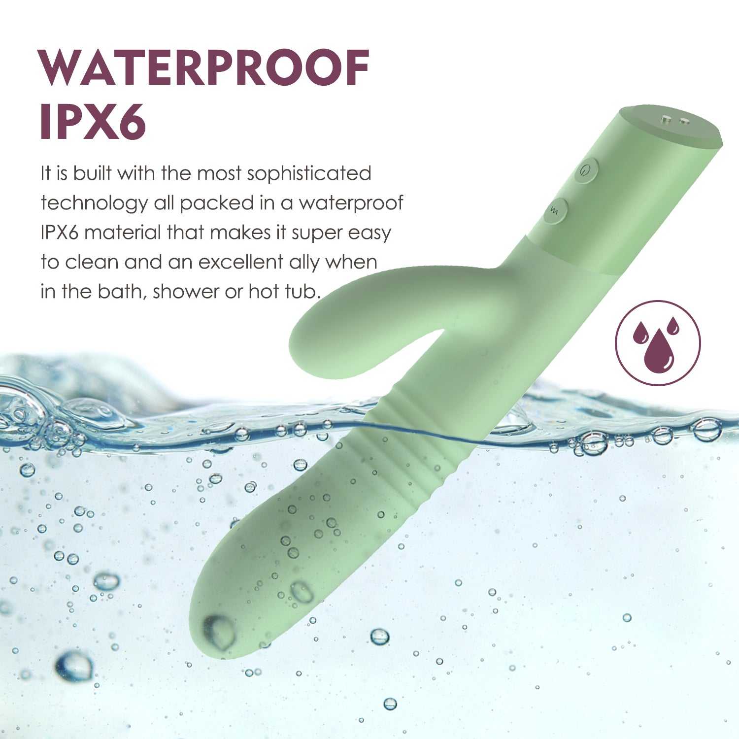 Vibrador Dual Luxury Hailey by Winyi-Sexo Sentido-SexoSentido