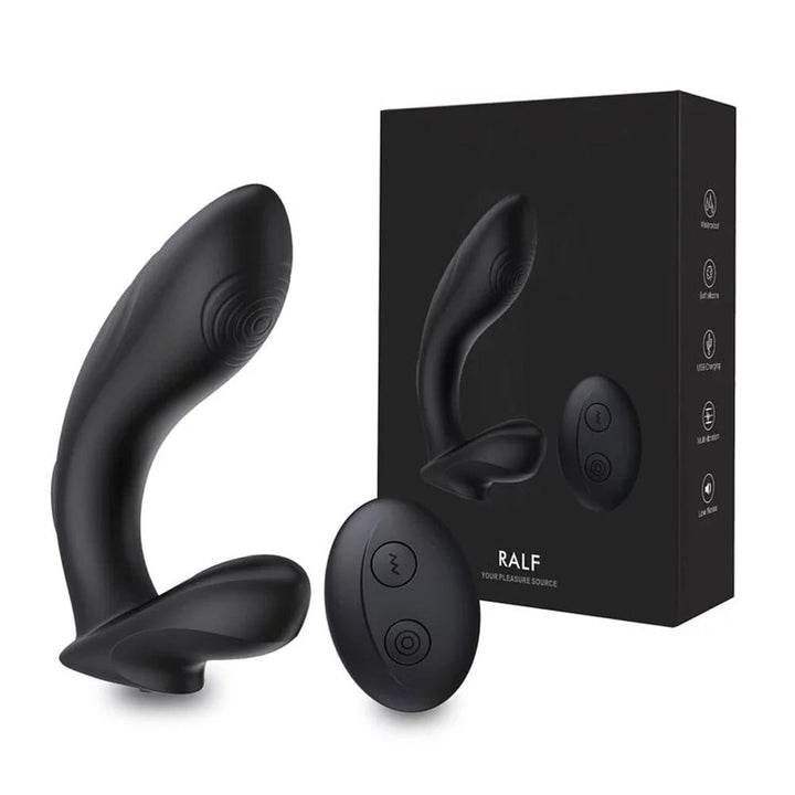 Vibrador Inalámbrico Punto G y Punto P! Ralf-Juguetes-Sexo Sentido-SexoSentido
