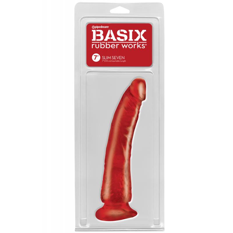 Basix Rubber Works - Slim 7"-Juguetes-Sexo Sentido-SexoSentido