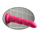 Masturbador Twister Dillio 6" (16.5 cm) Fucsia-Juguetes-Sexo Sentido-SexoSentido