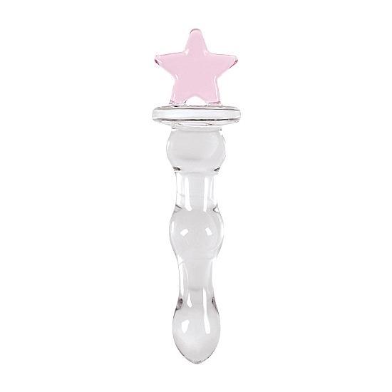 Dildo de Vidrio Estrella Love-Juguetes-Sexo Sentido-SexoSentido