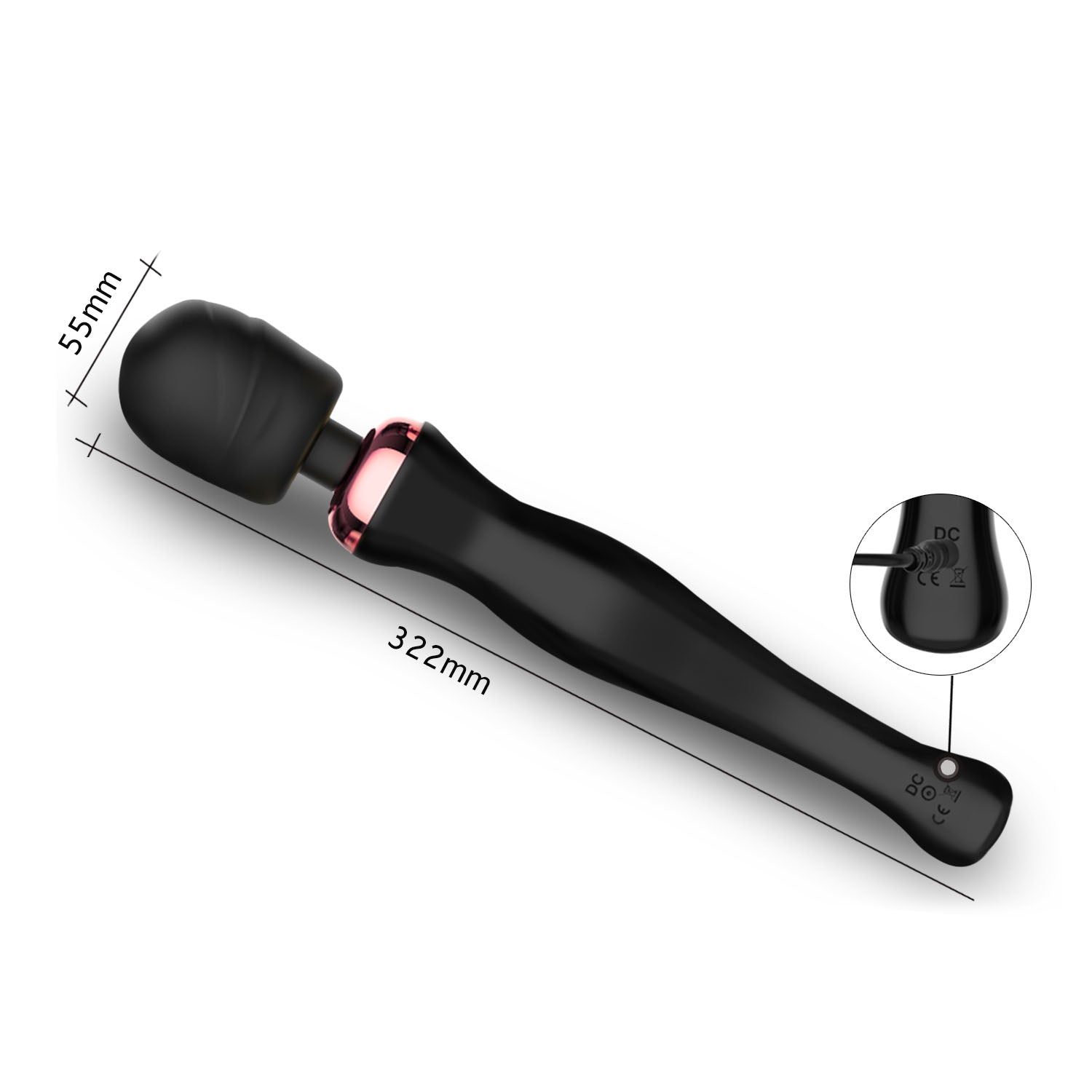 Vibrador Wand Deluxe Winyi Oscar-Juguetes-Sexo Sentido-SexoSentido