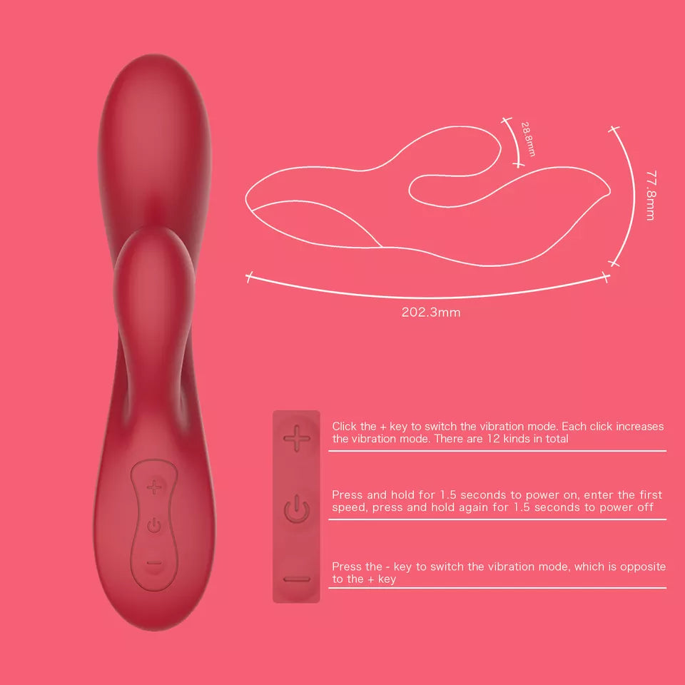 Vibrador Triple Estimulación Hi Ladyia by Winyi-Juguetes-Sexo Sentido-SexoSentido