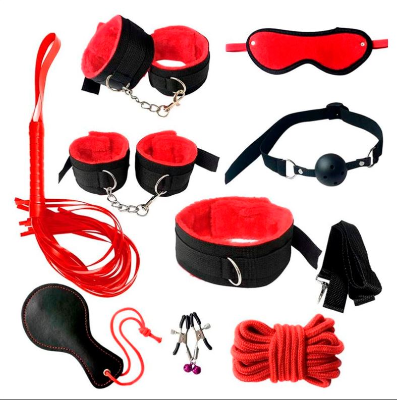 Kit Fetish Sado 10 Piezas-Juguetes-Sexo Sentido-SexoSentido