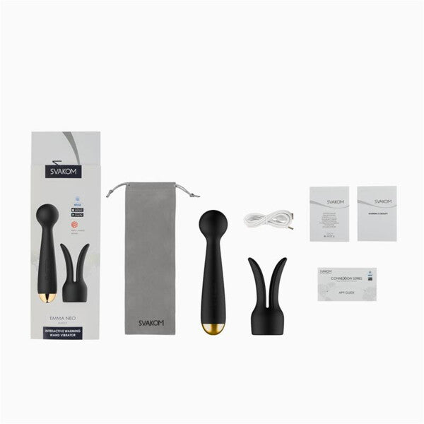 Vibrador Interactivo Wand Svakom EMMA NEO-Juguetes-Sexo Sentido-SexoSentido