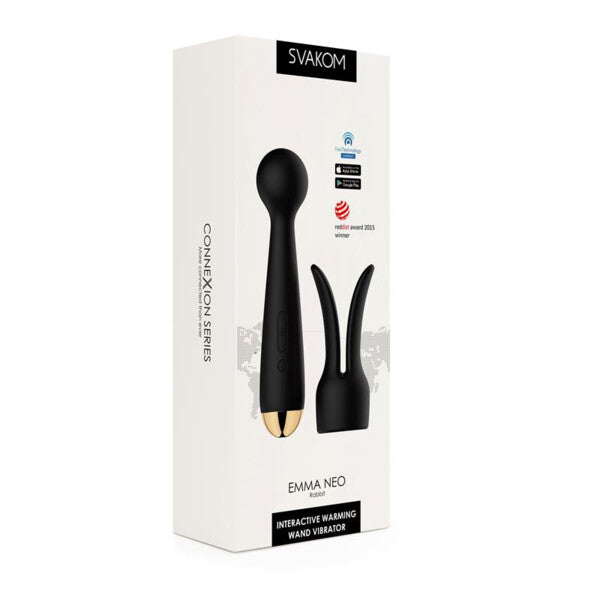 Vibrador Interactivo Wand Svakom EMMA NEO-Juguetes-Sexo Sentido-SexoSentido