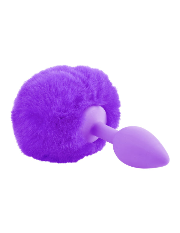 Plug Anal Coneja Neon Purple-Juguetes-Sexo Sentido-SexoSentido
