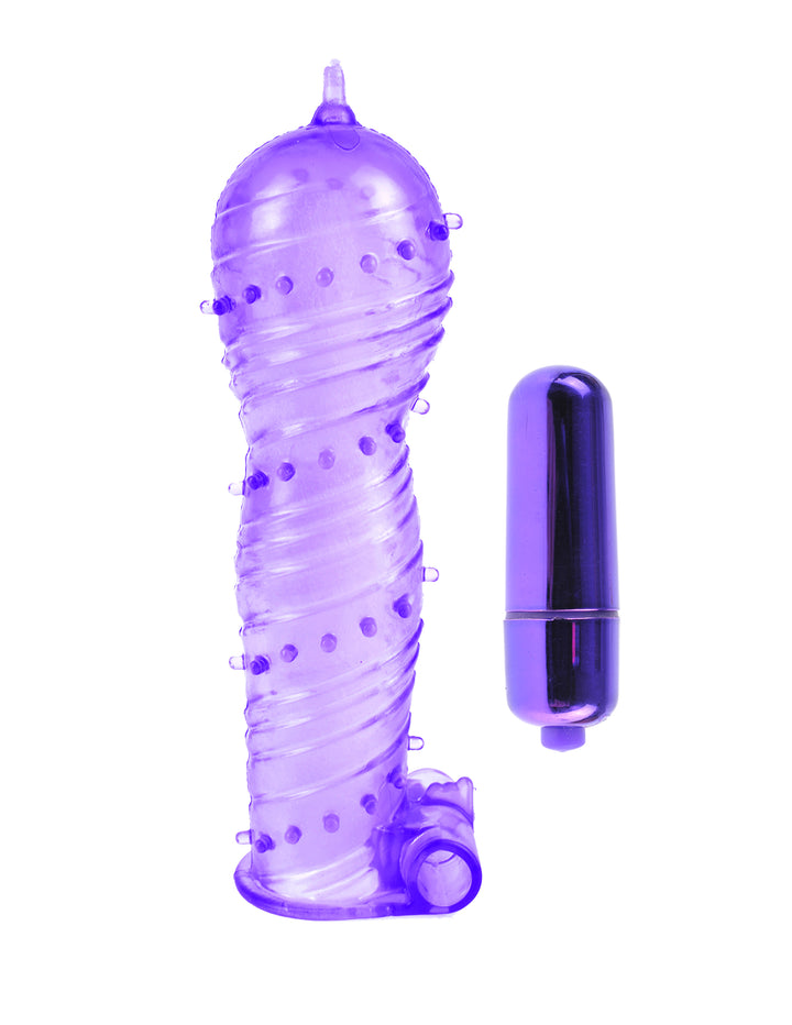 Funda Textured Sleeve Purple-Juguetes-Sexo Sentido-SexoSentido